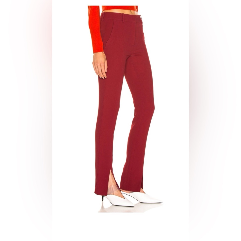 VICTORIA BECKHAM Front Split Skinny Trouser